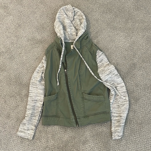 Green and Grey Mossimo jacket - Picture 1 of 4